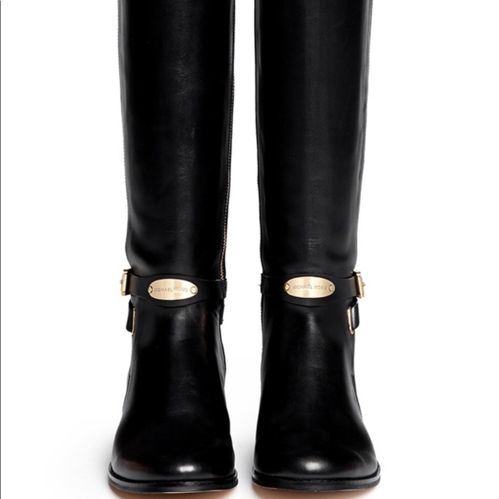 Michael Kora Arley Leather Tall Riding Boot 8